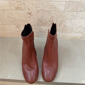 Cole Haan Rich Brown Ankle Booties